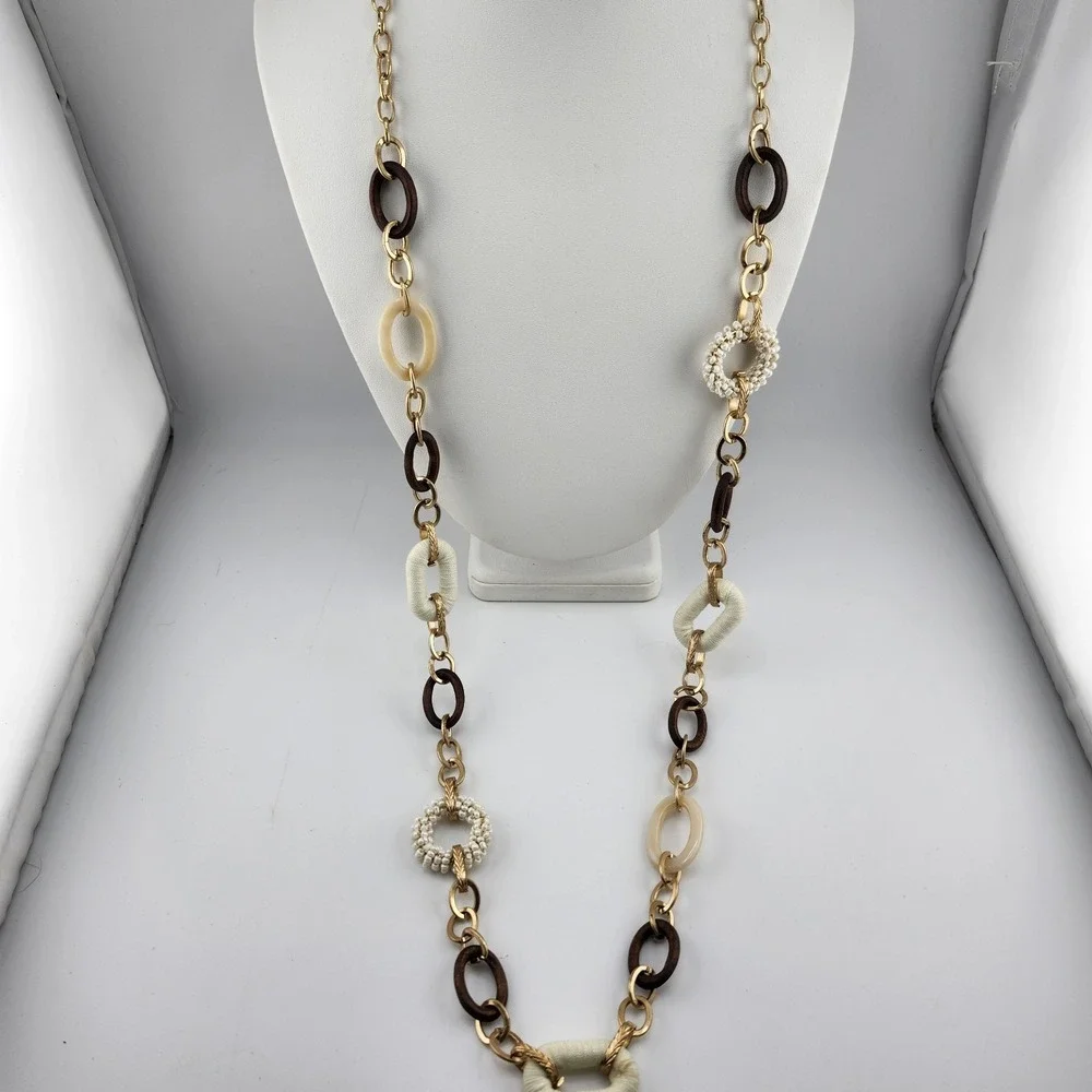 Time‎ And Tru Mixed Chunky Link Necklace